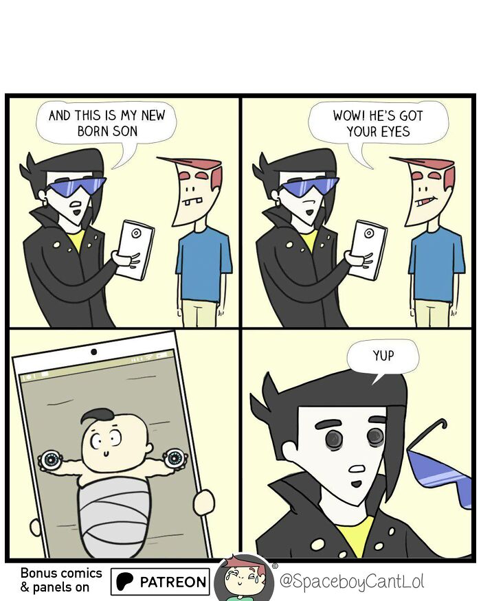 69 Hilarious Comics With Unexpected And Sometimes Dark Endings By SpaceboyCantLOL (New Pics)