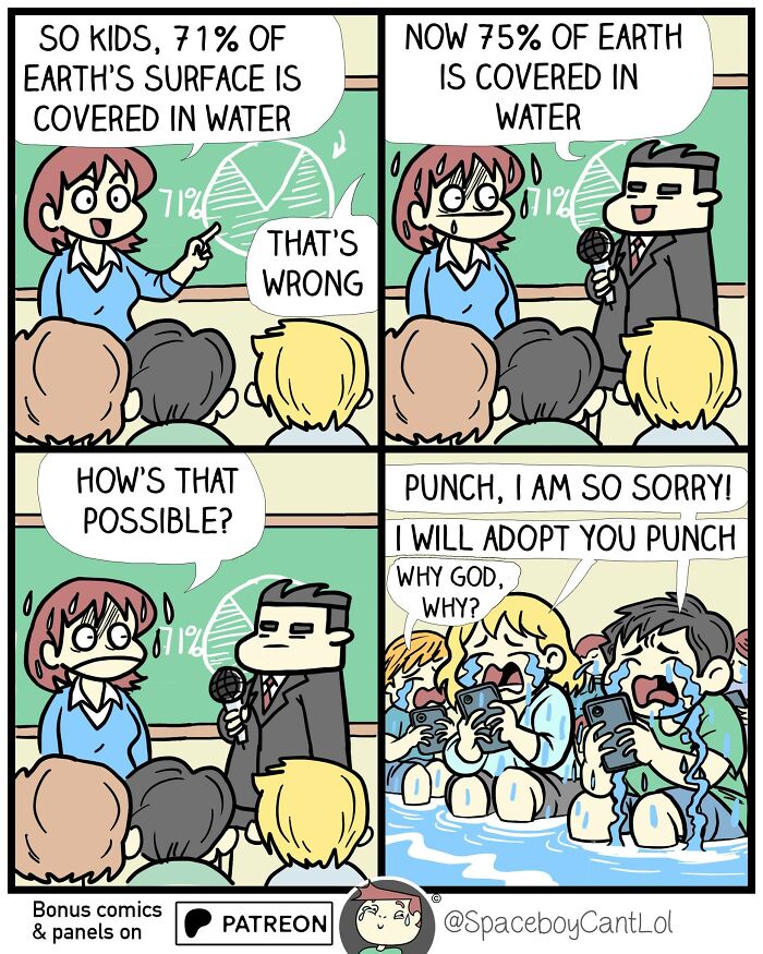 69 Hilarious Comics With Unexpected And Sometimes Dark Endings By SpaceboyCantLOL (New Pics)