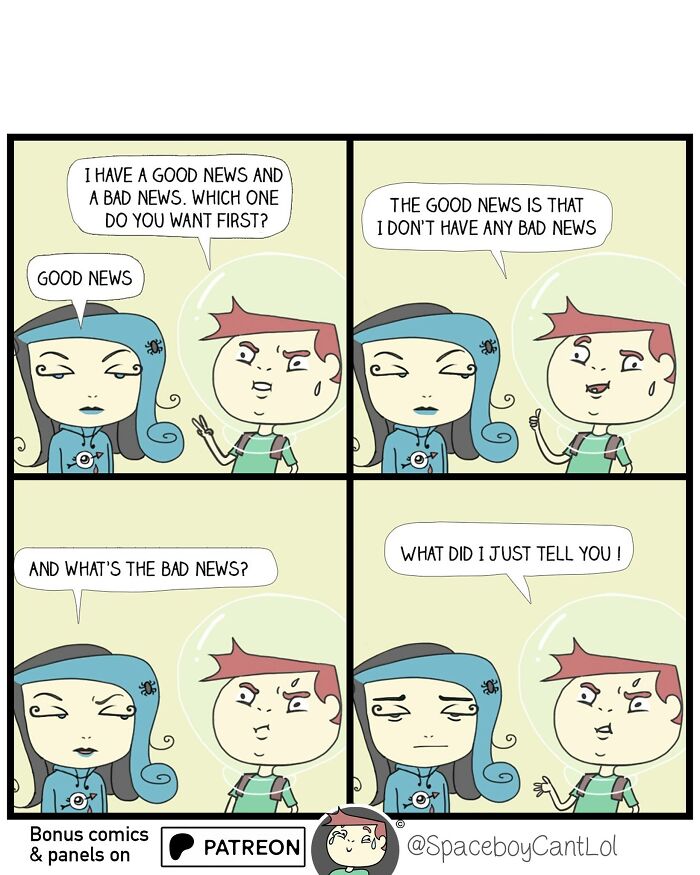 69 Hilarious Comics With Unexpected And Sometimes Dark Endings By SpaceboyCantLOL (New Pics)