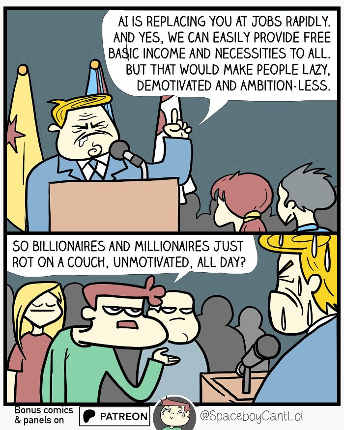 69 Hilarious Comics With Unexpected And Sometimes Dark Endings By SpaceboyCantLOL (New Pics)