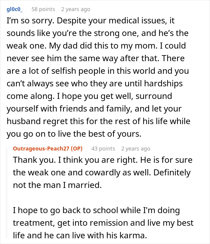Cancer Battle Turns Into Heartbreak As Hubs Walks Out, Wife Faces Illness And Survival Alone Cancer Battle Turns Into Heartbreak As Hubs Walks Out, Wife Faces Illness And Survival Alone