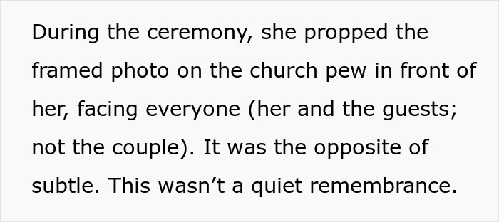 Bride Honors Late Dad During Wedding, MIL Puts On A Show To Prove That Her Grief Is Bigger Bride Honors Late Dad During Wedding, MIL Puts On A Show To Prove That Her Grief Is Bigger