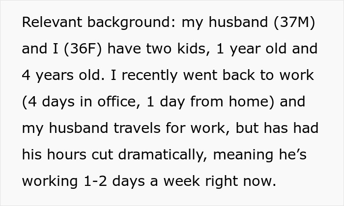 Guy Returns From Bachelor Trip, Then Leaves Wife Alone With Sick Kids During Her First Shower Guy Returns From Bachelor Trip, Then Leaves Wife Alone With Sick Kids During Her First Shower