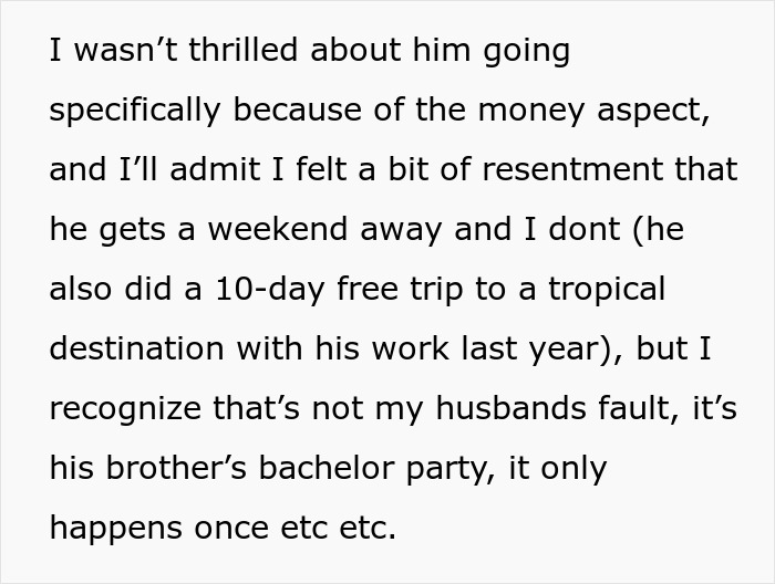 Guy Returns From Bachelor Trip, Then Leaves Wife Alone With Sick Kids During Her First Shower Guy Returns From Bachelor Trip, Then Leaves Wife Alone With Sick Kids During Her First Shower