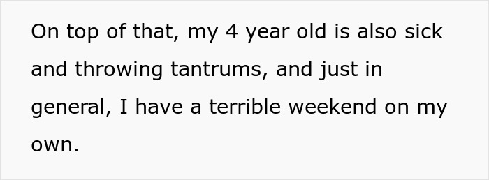 Guy Returns From Bachelor Trip, Then Leaves Wife Alone With Sick Kids During Her First Shower Guy Returns From Bachelor Trip, Then Leaves Wife Alone With Sick Kids During Her First Shower