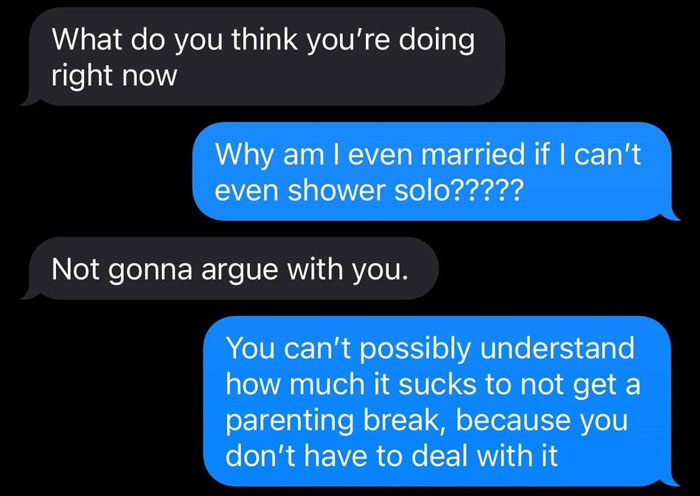 Guy Returns From Bachelor Trip, Then Leaves Wife Alone With Sick Kids During Her First Shower Guy Returns From Bachelor Trip, Then Leaves Wife Alone With Sick Kids During Her First Shower