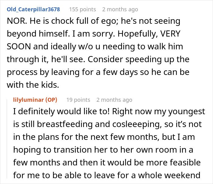 Guy Returns From Bachelor Trip, Then Leaves Wife Alone With Sick Kids During Her First Shower Guy Returns From Bachelor Trip, Then Leaves Wife Alone With Sick Kids During Her First Shower