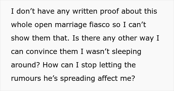 Guy Forces Wife Into An Open Marriage Threatening A Divorce, Accuses Her Of Cheating As She Leaves Him