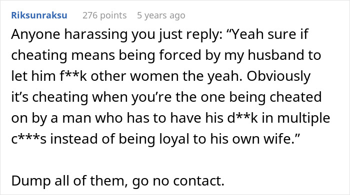 Guy Forces Wife Into An Open Marriage Threatening A Divorce, Accuses Her Of Cheating As She Leaves Him