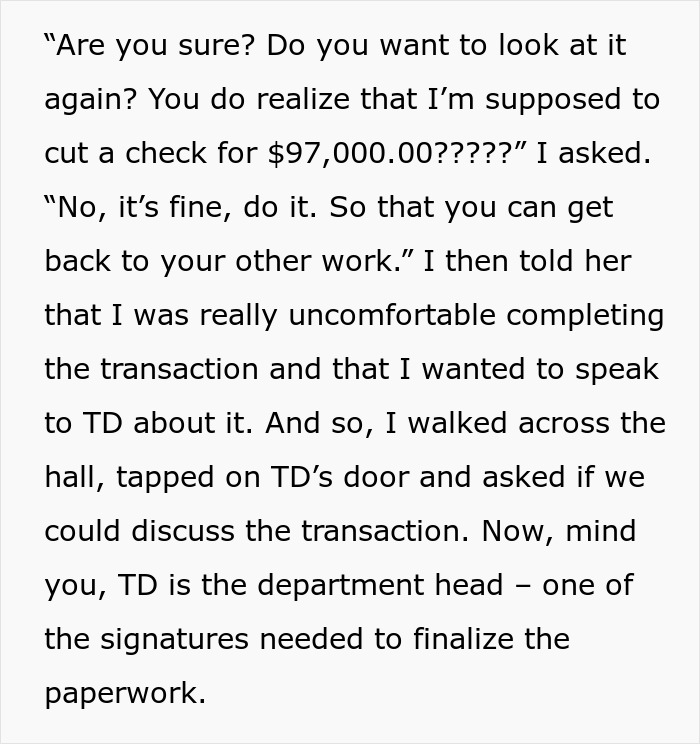 Woman Does As Told, Makes Sure She Has Signed Receipts For When Boss&rsquo;s Mistake Backfires And It Does