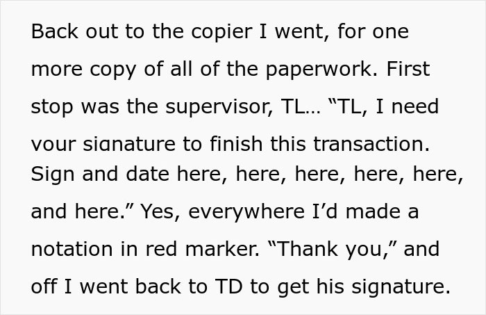 Woman Does As Told, Makes Sure She Has Signed Receipts For When Boss&rsquo;s Mistake Backfires And It Does