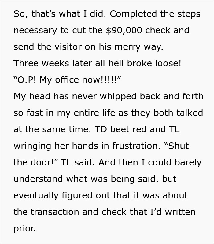 Woman Does As Told, Makes Sure She Has Signed Receipts For When Boss&rsquo;s Mistake Backfires And It Does