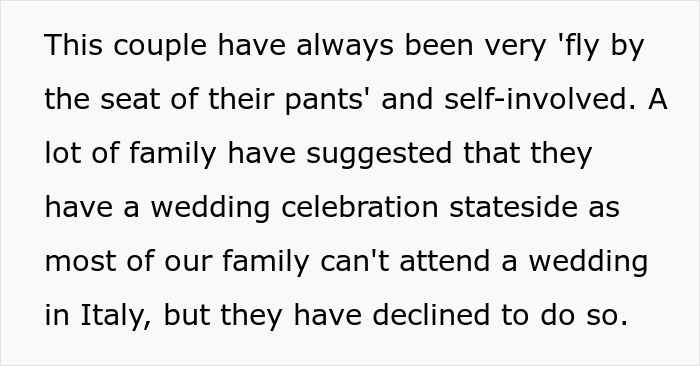 “I Became The Villain”: Woman Refuses To Attend Brother’s Wedding After Huge Miscommunication “I Became The Villain”: Woman Refuses To Attend Brother’s Wedding After Huge Miscommunication