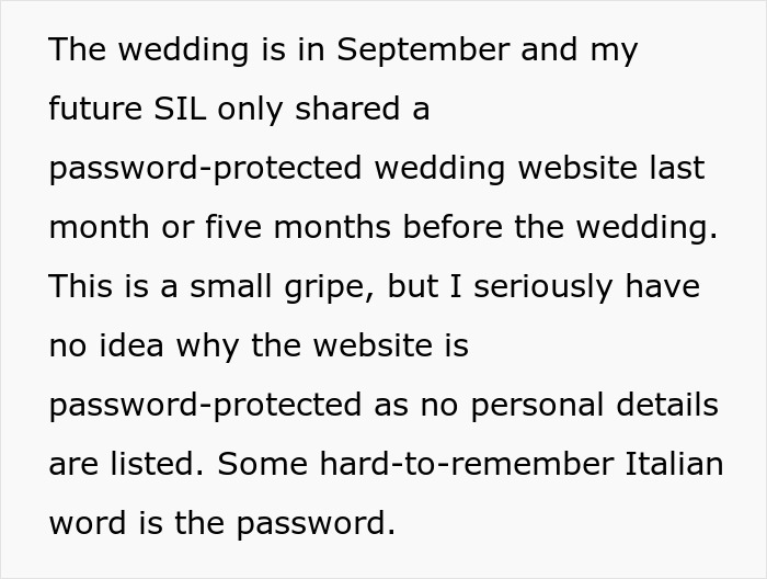 “I Became The Villain”: Woman Refuses To Attend Brother’s Wedding After Huge Miscommunication “I Became The Villain”: Woman Refuses To Attend Brother’s Wedding After Huge Miscommunication