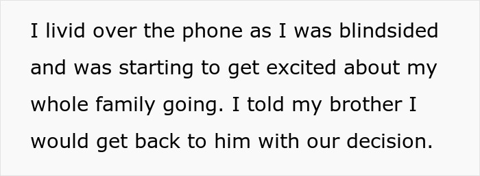 “I Became The Villain”: Woman Refuses To Attend Brother’s Wedding After Huge Miscommunication “I Became The Villain”: Woman Refuses To Attend Brother’s Wedding After Huge Miscommunication