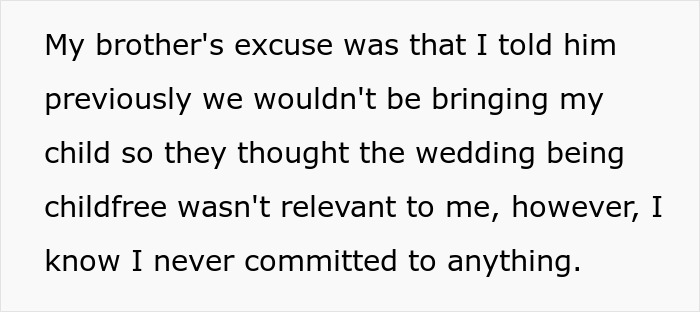 “I Became The Villain”: Woman Refuses To Attend Brother’s Wedding After Huge Miscommunication “I Became The Villain”: Woman Refuses To Attend Brother’s Wedding After Huge Miscommunication