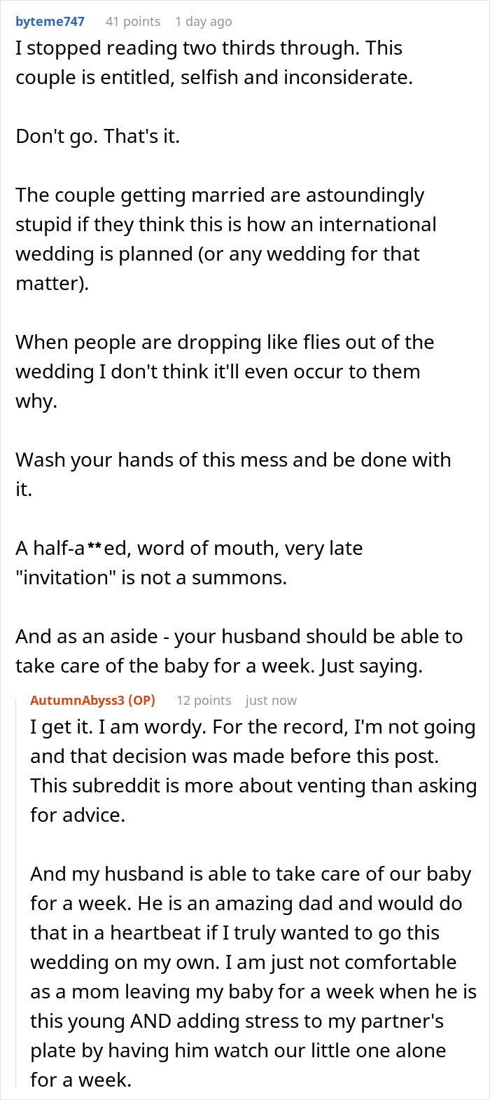 “I Became The Villain”: Woman Refuses To Attend Brother’s Wedding After Huge Miscommunication “I Became The Villain”: Woman Refuses To Attend Brother’s Wedding After Huge Miscommunication