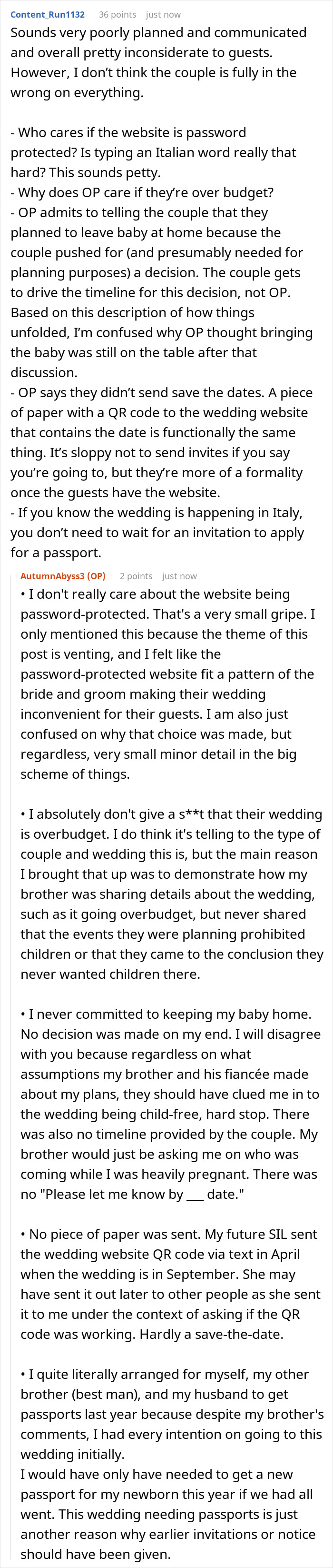 “I Became The Villain”: Woman Refuses To Attend Brother’s Wedding After Huge Miscommunication “I Became The Villain”: Woman Refuses To Attend Brother’s Wedding After Huge Miscommunication