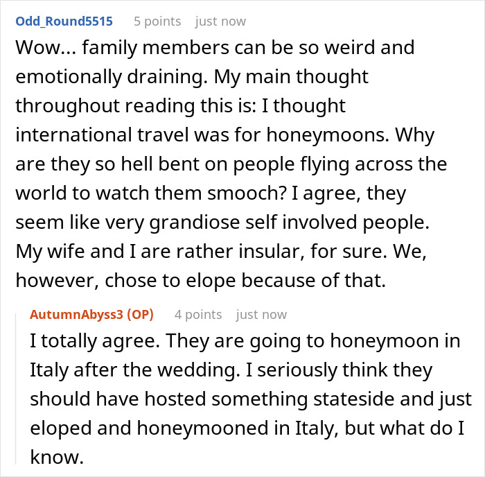 “I Became The Villain”: Woman Refuses To Attend Brother’s Wedding After Huge Miscommunication “I Became The Villain”: Woman Refuses To Attend Brother’s Wedding After Huge Miscommunication