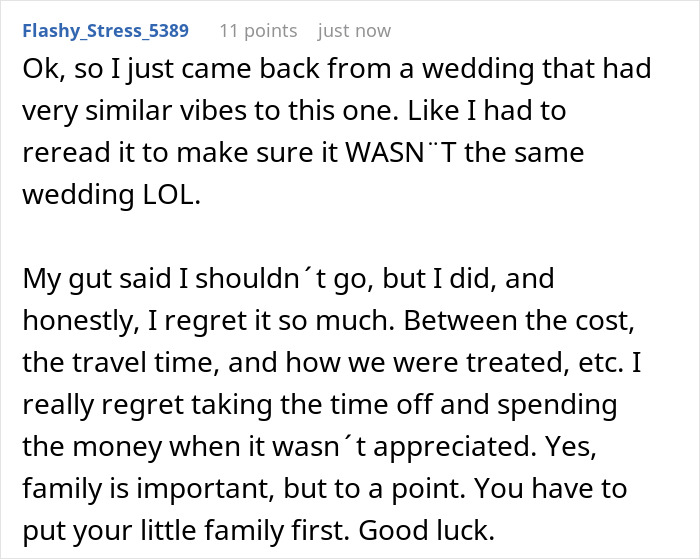“I Became The Villain”: Woman Refuses To Attend Brother’s Wedding After Huge Miscommunication “I Became The Villain”: Woman Refuses To Attend Brother’s Wedding After Huge Miscommunication