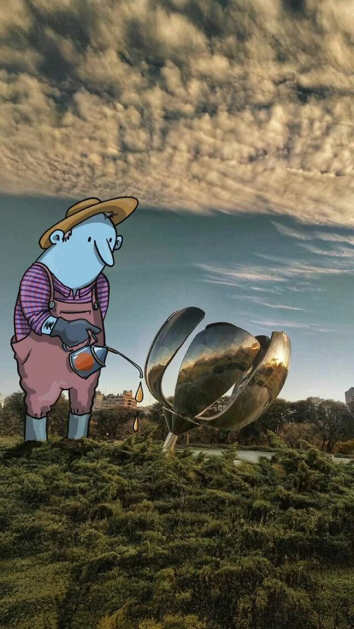Illustrator Continues To ‘Invade’ Strangers’ Instagram Photos With Funny Cartoons (27 New Pics) Illustrator Continues To ‘Invade’ Strangers’ Instagram Photos With Funny Cartoons (27 New Pics)