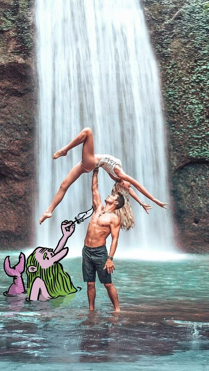 Illustrator Continues To ‘Invade’ Strangers’ Instagram Photos With Funny Cartoons (27 New Pics) Illustrator Continues To ‘Invade’ Strangers’ Instagram Photos With Funny Cartoons (27 New Pics)