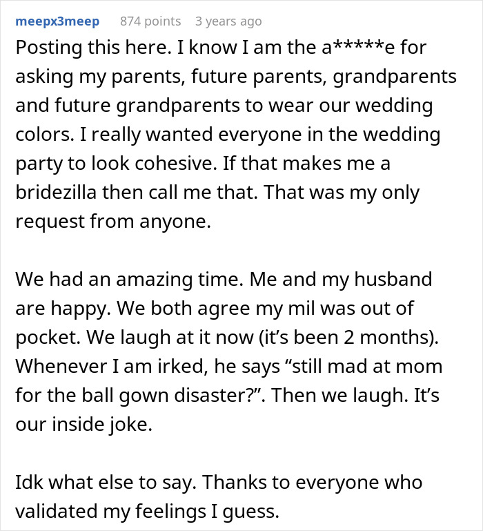 Bride Aghast To See MIL Donned In Purple At A Pink-And-Black-Themed Wedding, Vows To Alter Her Pics