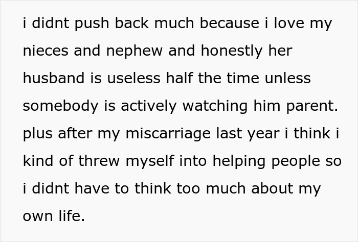Woman Spends Years As Her Sister’s Free Babysitter Until One Cruel Comment At Dinner Ends It All Woman Spends Years As Her Sister’s Free Babysitter Until One Cruel Comment At Dinner Ends It All