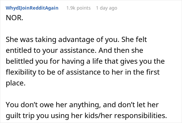 Woman Spends Years As Her Sister’s Free Babysitter Until One Cruel Comment At Dinner Ends It All Woman Spends Years As Her Sister’s Free Babysitter Until One Cruel Comment At Dinner Ends It All