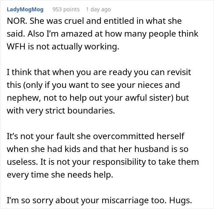 Woman Spends Years As Her Sister’s Free Babysitter Until One Cruel Comment At Dinner Ends It All Woman Spends Years As Her Sister’s Free Babysitter Until One Cruel Comment At Dinner Ends It All