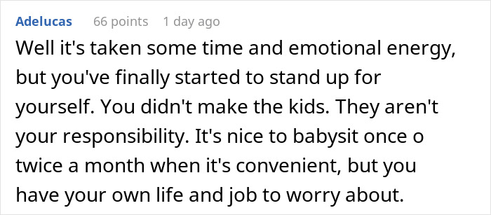 Woman Spends Years As Her Sister’s Free Babysitter Until One Cruel Comment At Dinner Ends It All Woman Spends Years As Her Sister’s Free Babysitter Until One Cruel Comment At Dinner Ends It All