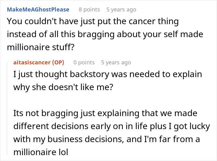 Sis Gets Jealous She Never Got Food Baskets From Fam, Doesn’t Realize Bro Gets Them As He Has Cancer Sis Gets Jealous She Never Got Food Baskets From Fam, Doesn’t Realize Bro Gets Them As He Has Cancer