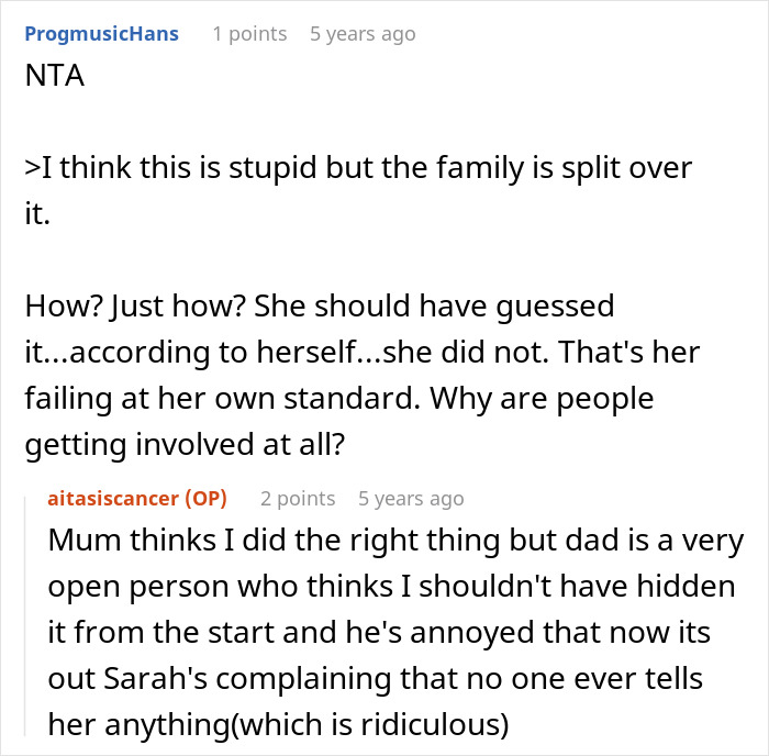 Sis Gets Jealous She Never Got Food Baskets From Fam, Doesn’t Realize Bro Gets Them As He Has Cancer Sis Gets Jealous She Never Got Food Baskets From Fam, Doesn’t Realize Bro Gets Them As He Has Cancer