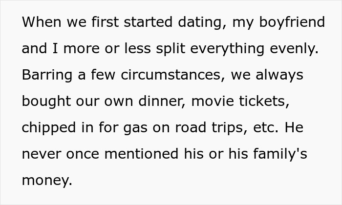 Wealthy BF Insists On 50/50 Split Despite GF Struggling, Writes Her A Check The Day She Leaves Wealthy BF Insists On 50/50 Split Despite GF Struggling, Writes Her A Check The Day She Leaves