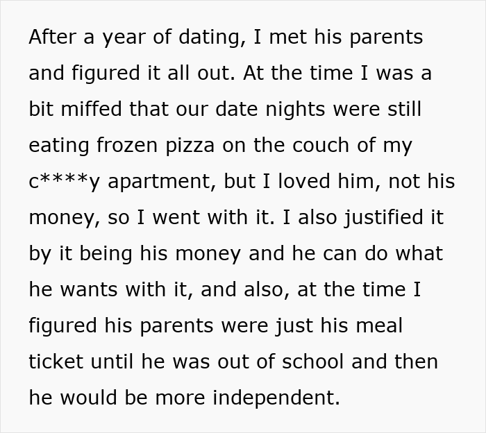 Wealthy BF Insists On 50/50 Split Despite GF Struggling, Writes Her A Check The Day She Leaves Wealthy BF Insists On 50/50 Split Despite GF Struggling, Writes Her A Check The Day She Leaves