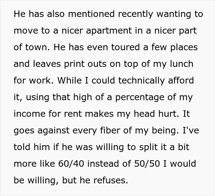 Wealthy BF Insists On 50/50 Split Despite GF Struggling, Writes Her A Check The Day She Leaves Wealthy BF Insists On 50/50 Split Despite GF Struggling, Writes Her A Check The Day She Leaves