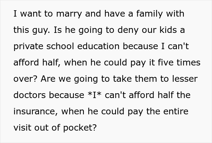 Wealthy BF Insists On 50/50 Split Despite GF Struggling, Writes Her A Check The Day She Leaves Wealthy BF Insists On 50/50 Split Despite GF Struggling, Writes Her A Check The Day She Leaves