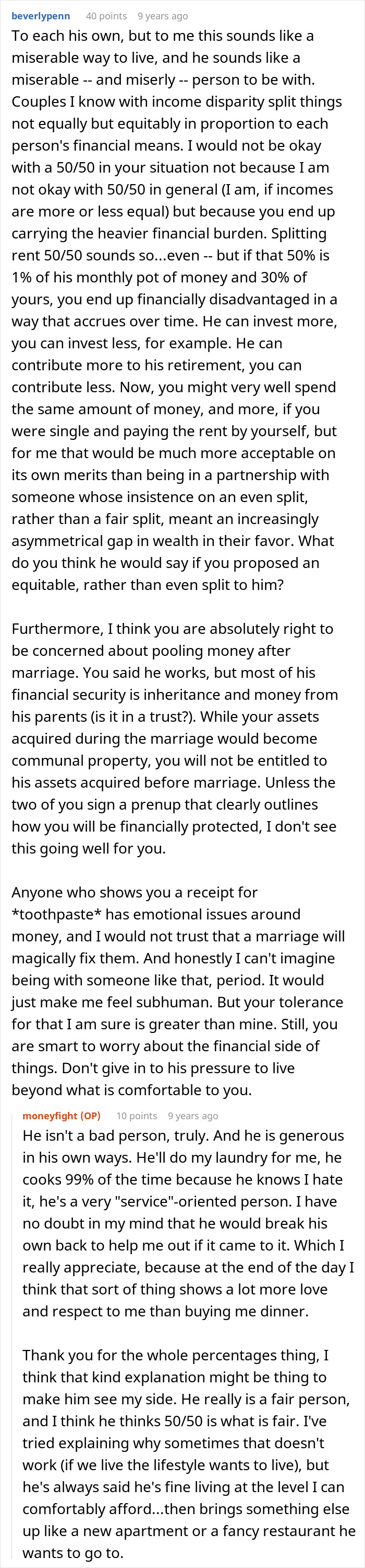 Wealthy BF Insists On 50/50 Split Despite GF Struggling, Writes Her A Check The Day She Leaves Wealthy BF Insists On 50/50 Split Despite GF Struggling, Writes Her A Check The Day She Leaves