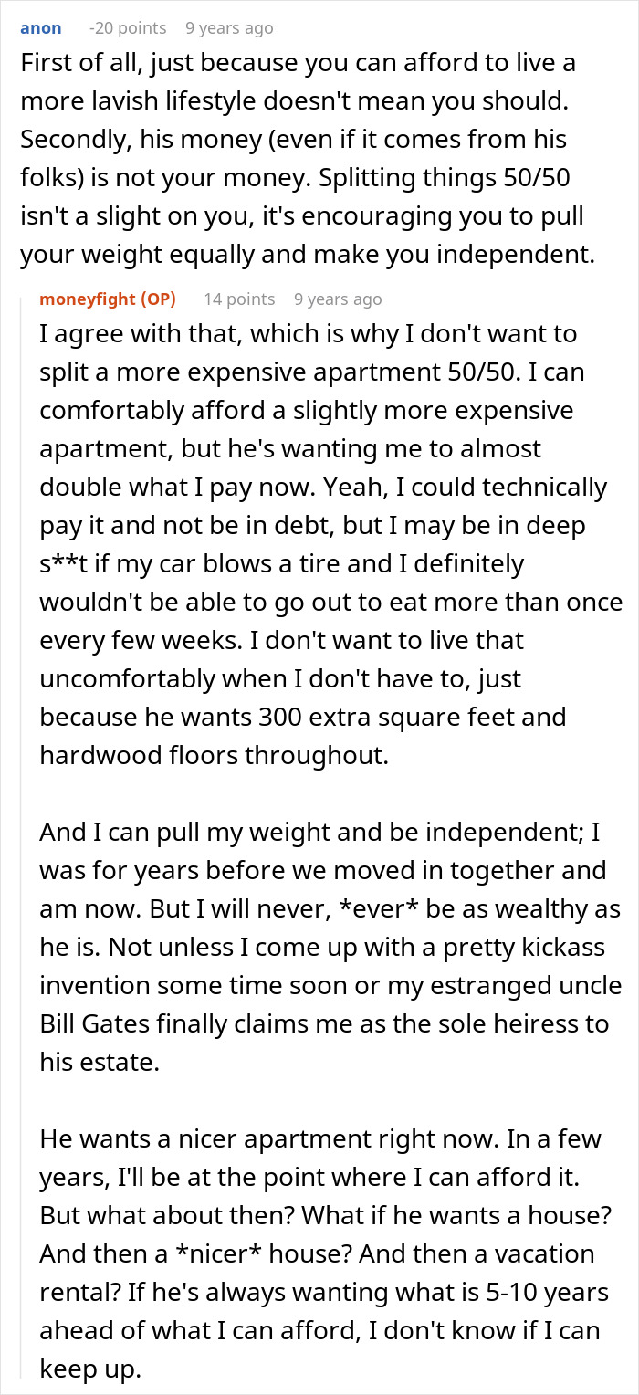 Wealthy BF Insists On 50/50 Split Despite GF Struggling, Writes Her A Check The Day She Leaves Wealthy BF Insists On 50/50 Split Despite GF Struggling, Writes Her A Check The Day She Leaves