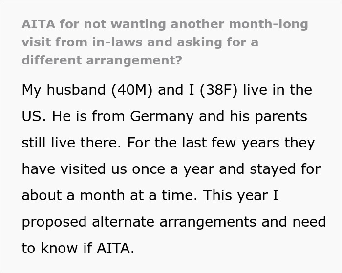 In-Laws’ Regular Visits Become Unsettling For Wife, She Ends Up Issuing Hubby An Ultimatum In-Laws’ Regular Visits Become Unsettling For Wife, She Ends Up Issuing Hubby An Ultimatum