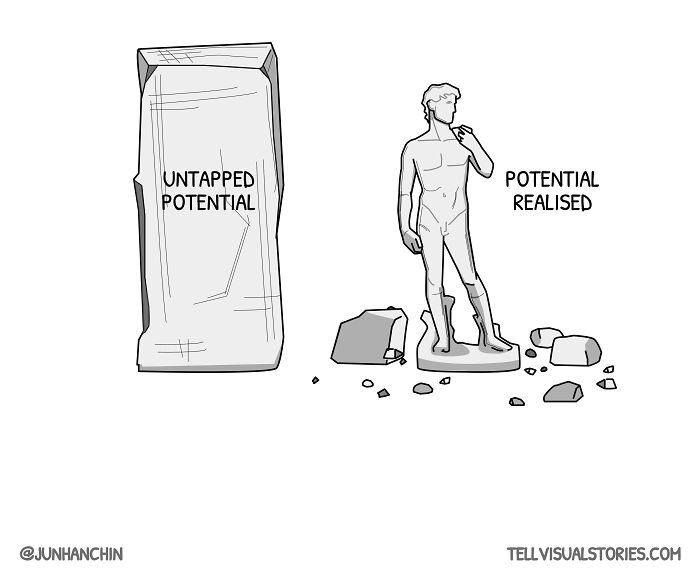 29 Uplifting Illustrations By Jun Han Chin Designed To Inspire Life Transformation (New Pics)
