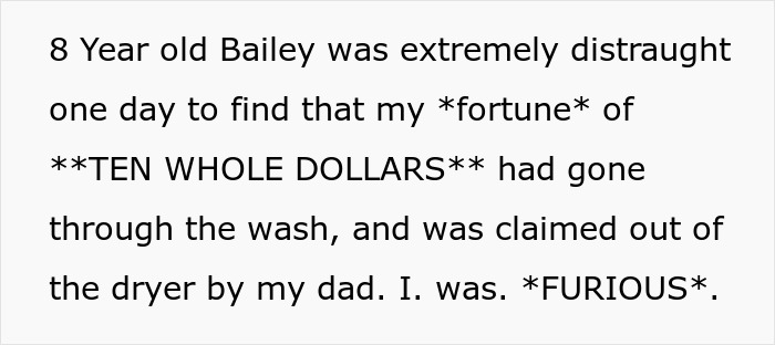 Family Rule Backfires After 8-Year-Old Kid Pockets Dad’s Money: “Fair Game”