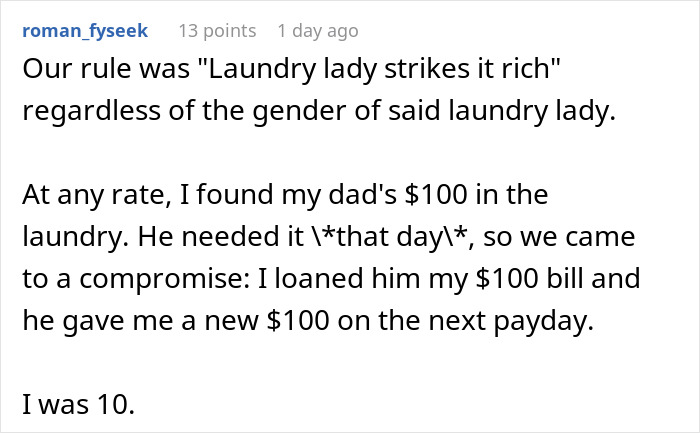 Family Rule Backfires After 8-Year-Old Kid Pockets Dad’s Money: “Fair Game”