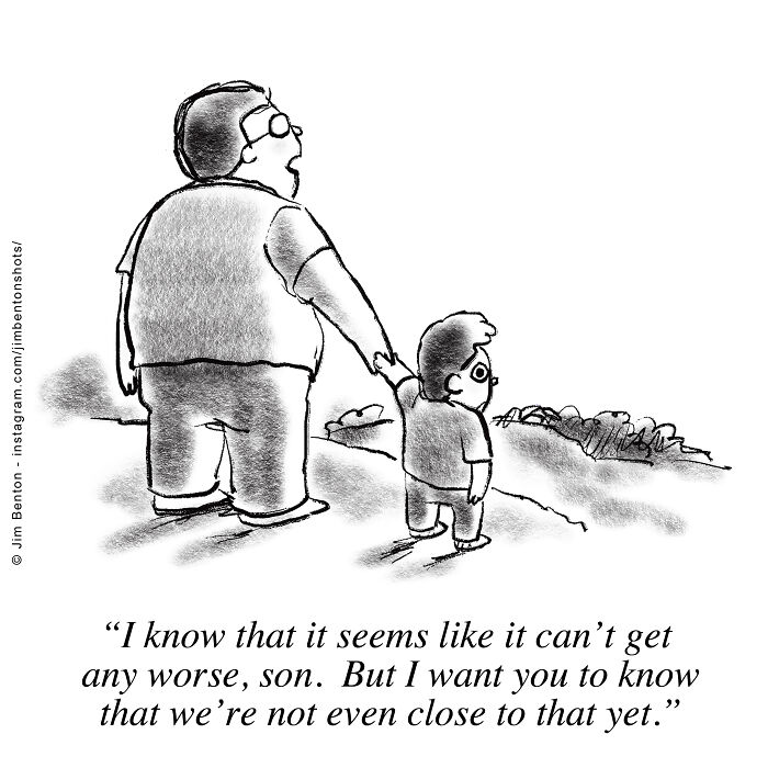 Former New Yorker Contributor Created 40 Cartoons That Perfectly Capture Everyday Absurdity