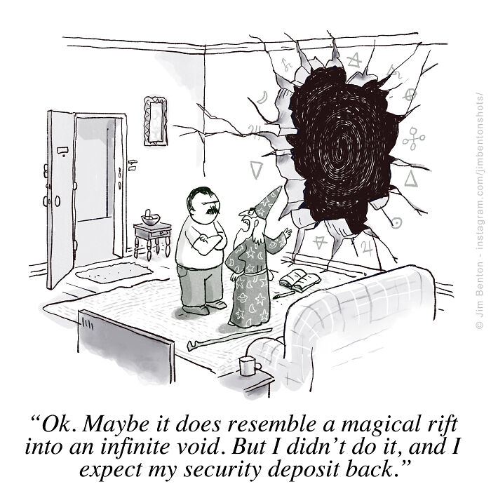 Former New Yorker Contributor Created 40 Cartoons That Perfectly Capture Everyday Absurdity