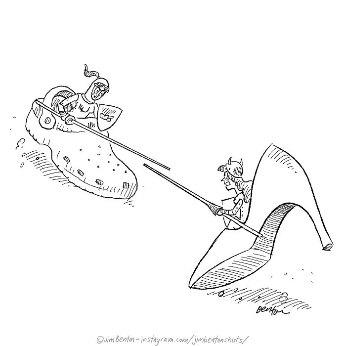 Former New Yorker Contributor Created 40 Cartoons That Perfectly Capture Everyday Absurdity