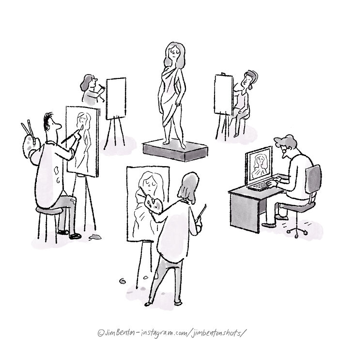 Former New Yorker Contributor Created 40 Cartoons That Perfectly Capture Everyday Absurdity