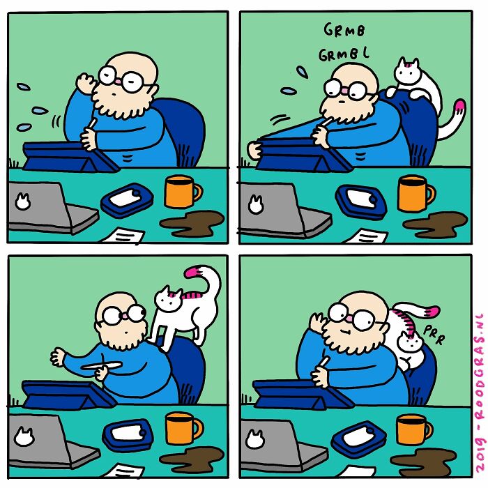 “I Think Everyone Loves Cats”: 26 Adorable Comics By Rob Van Barneveld (New Pics) “I Think Everyone Loves Cats”: 26 Adorable Comics By Rob Van Barneveld (New Pics)