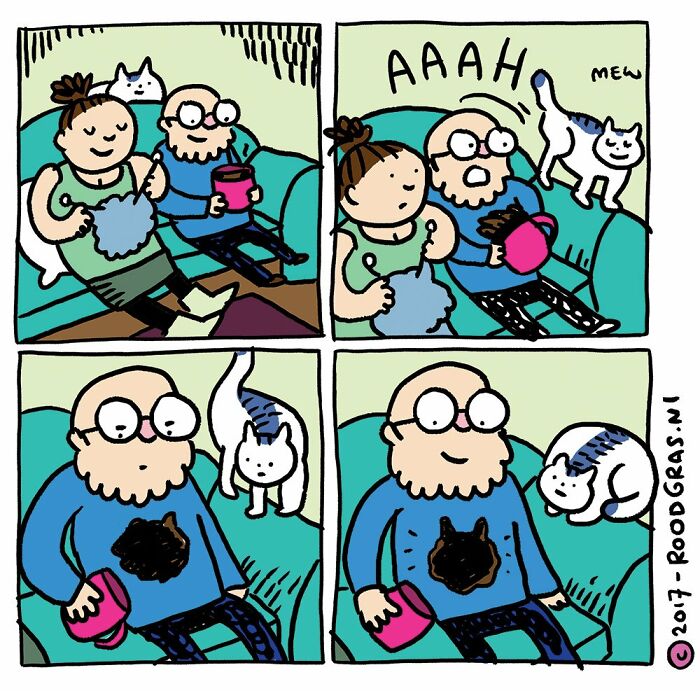 “I Think Everyone Loves Cats”: 26 Adorable Comics By Rob Van Barneveld (New Pics) “I Think Everyone Loves Cats”: 26 Adorable Comics By Rob Van Barneveld (New Pics)