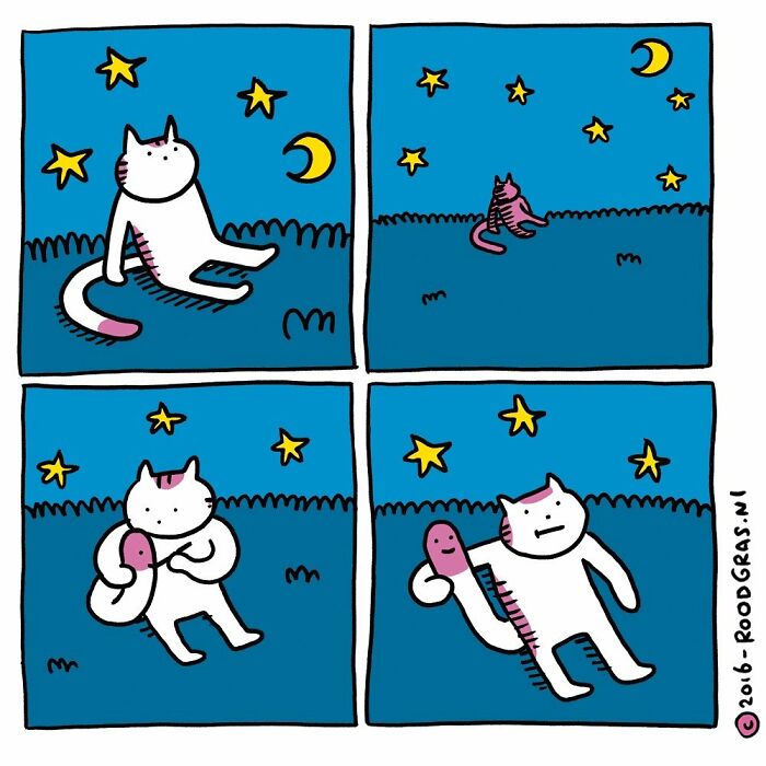 “I Think Everyone Loves Cats”: 26 Adorable Comics By Rob Van Barneveld (New Pics) “I Think Everyone Loves Cats”: 26 Adorable Comics By Rob Van Barneveld (New Pics)